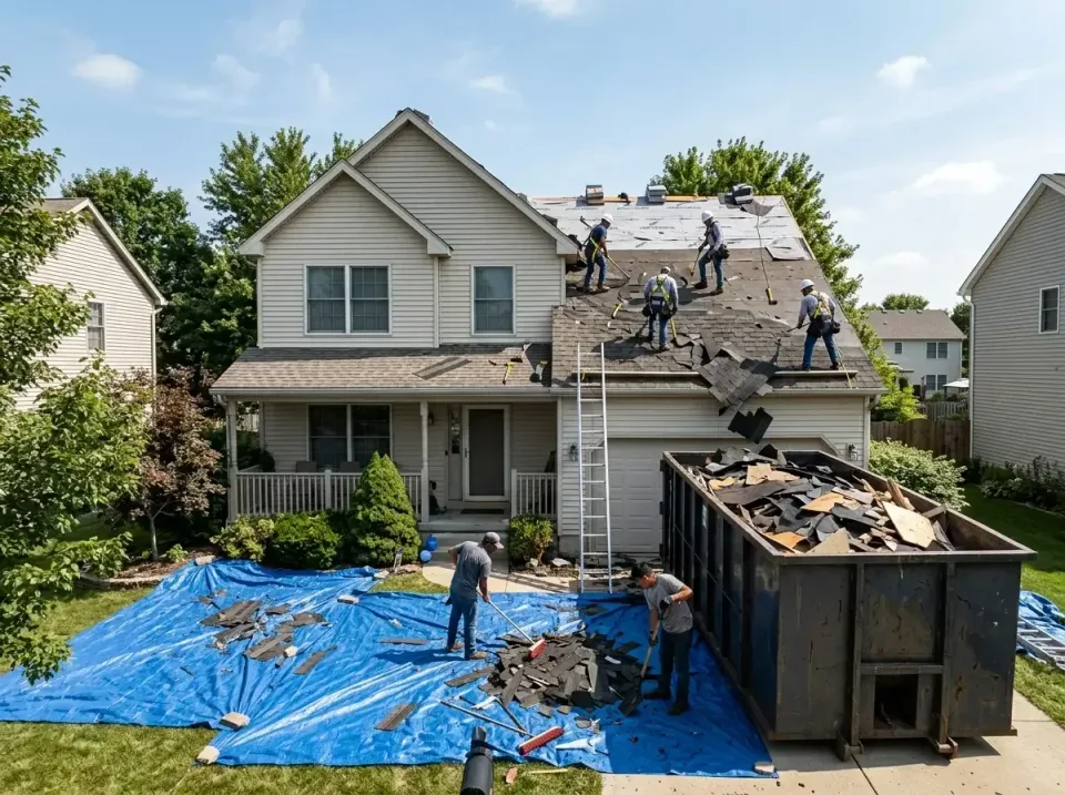 roof-replacement-debris-remova-004 — frequently asked questions, Cheapest Dumpster Rentals in Orange, TX